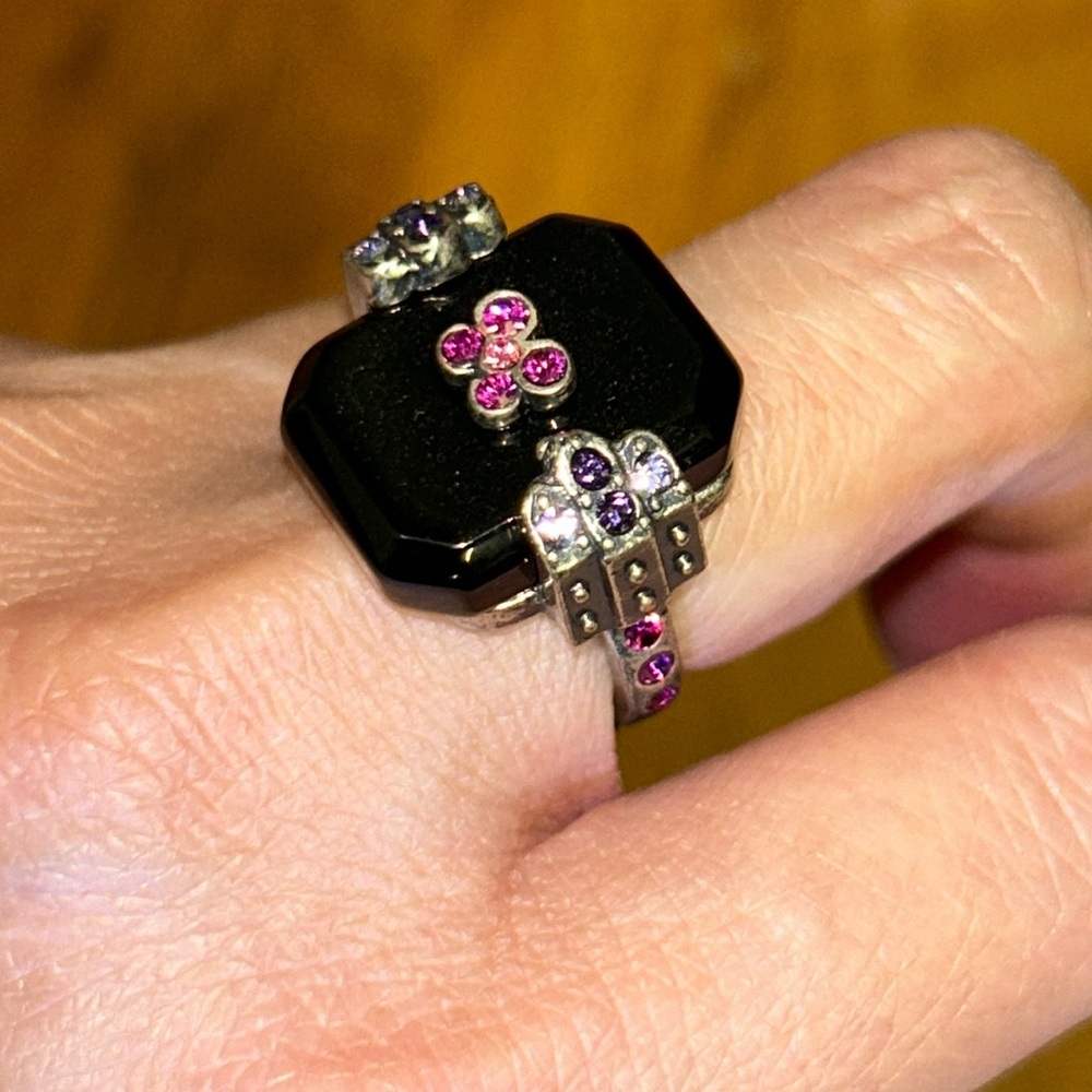 NWT Anna Sui Chunky Stone Ring